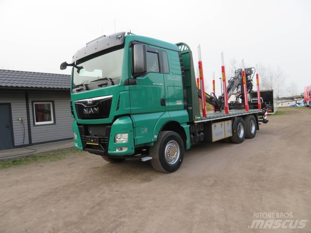 MAN TGX 33.480 Holzfahrzeuge