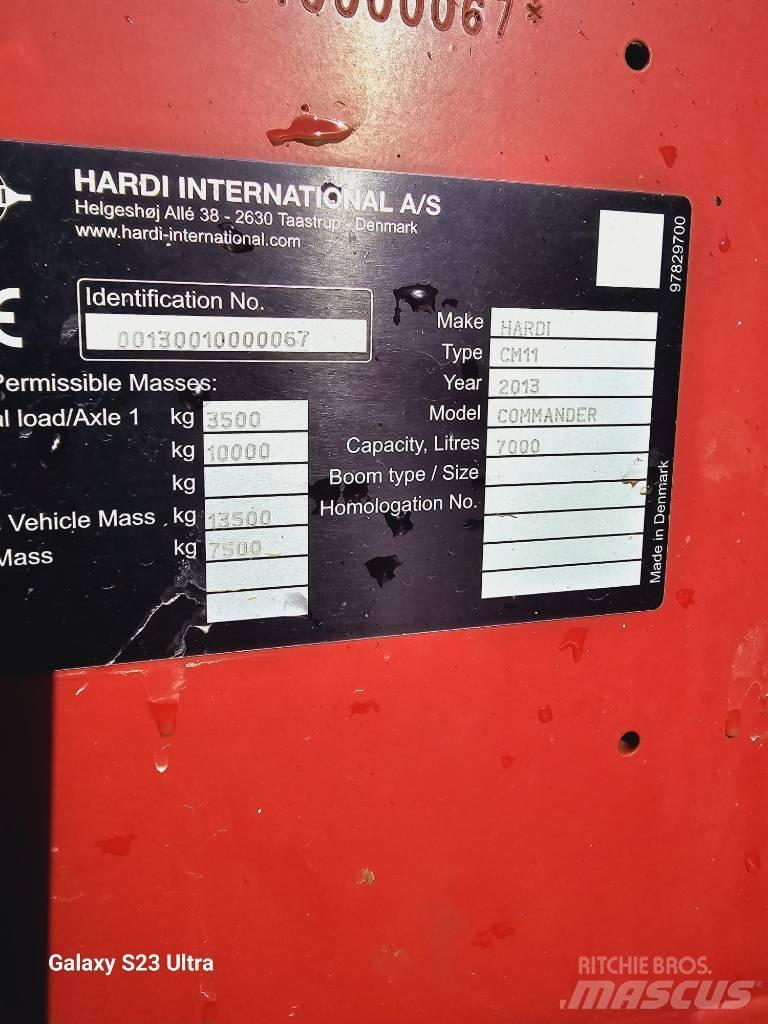 Hardi Commander 7000 Anhängespritzen