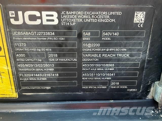 JCB 540-140 Teleskoplader