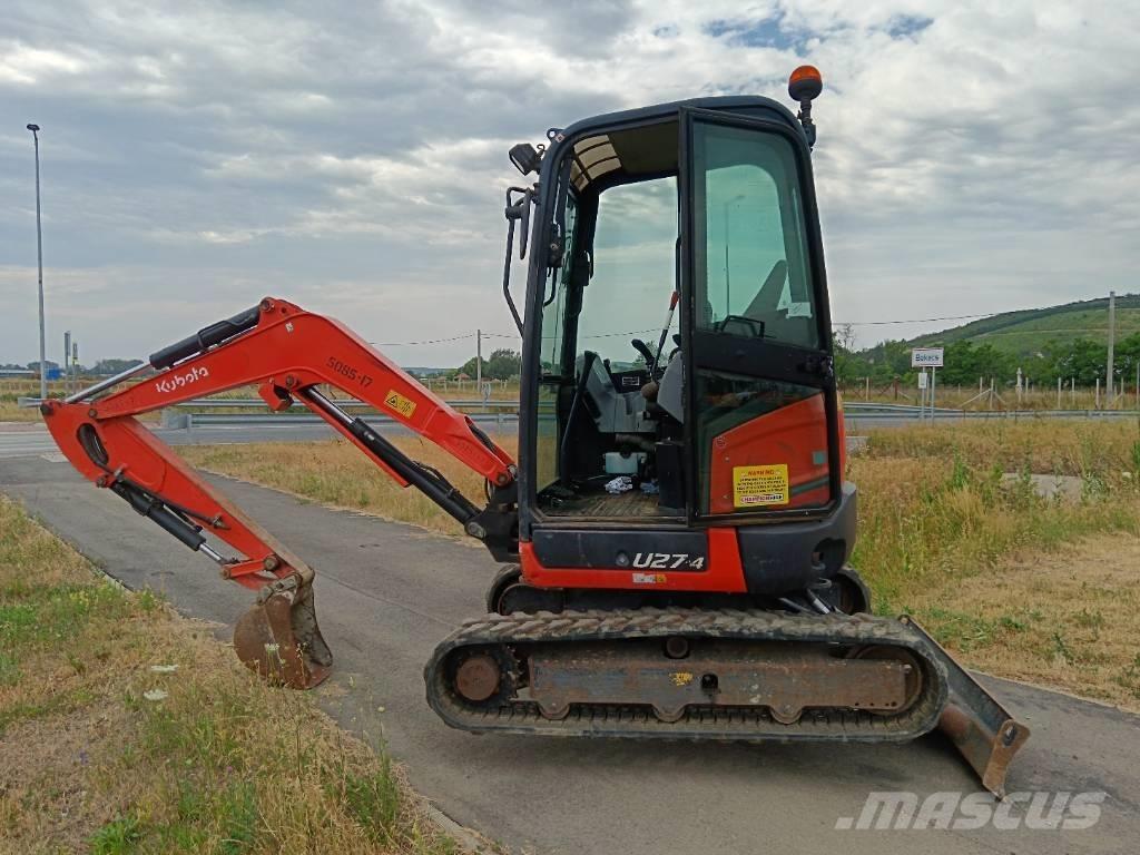 Kubota U 27-4 Minibagger < 7t