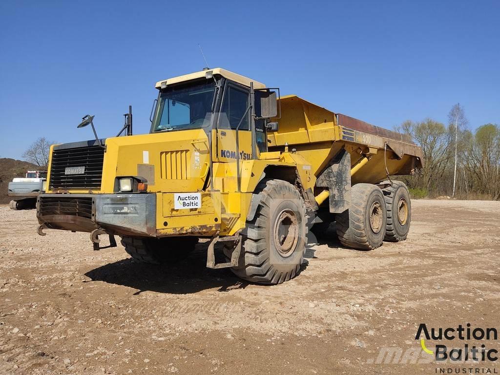 Komatsu HM400 Dumper - Knickgelenk