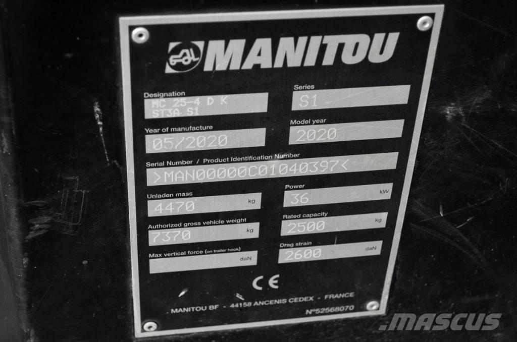 Manitou MC 25-4 Diesel Stapler