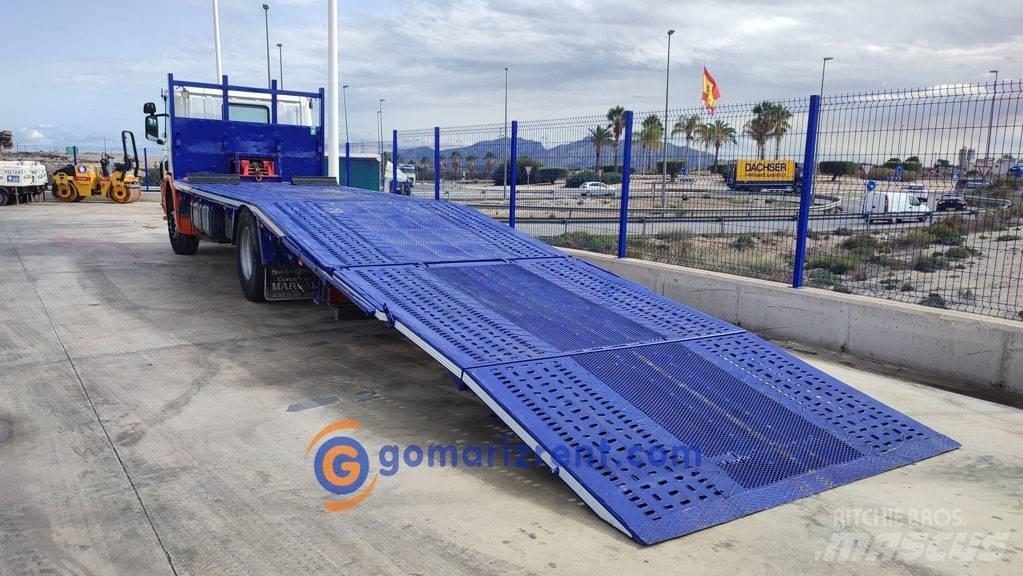 Scania P 220 Pritschenwagen/Pritschenwagen mit Seitenklappe