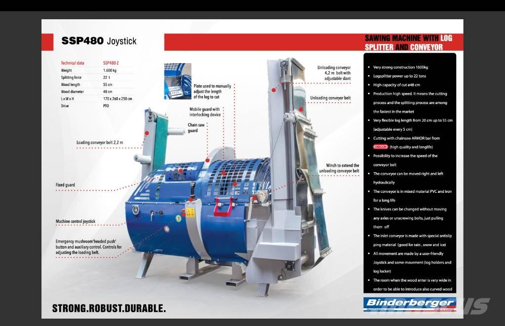 Binderberger SSP 480 Holzspalter