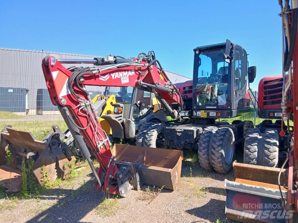 Yanmar B 75 W Mobilbagger