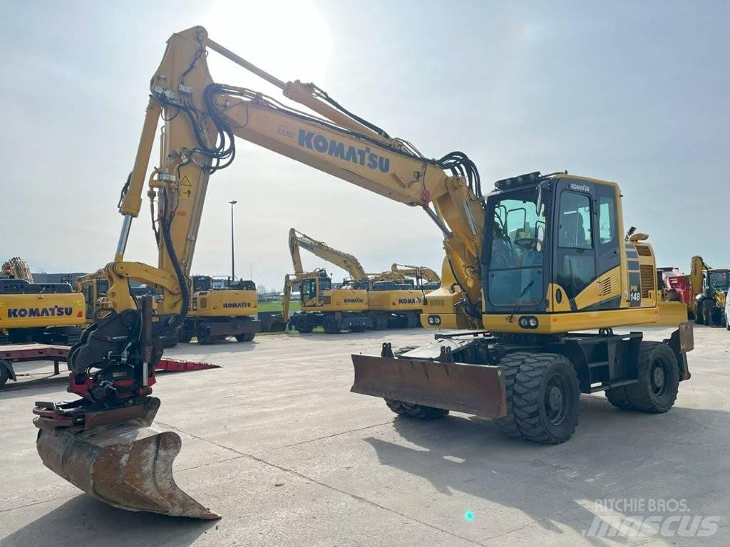 Komatsu PW 148-11 Mobilbagger