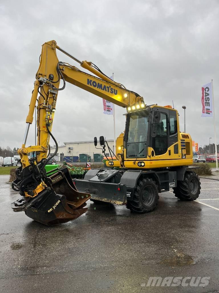 Komatsu PW148-10 Mobilbagger