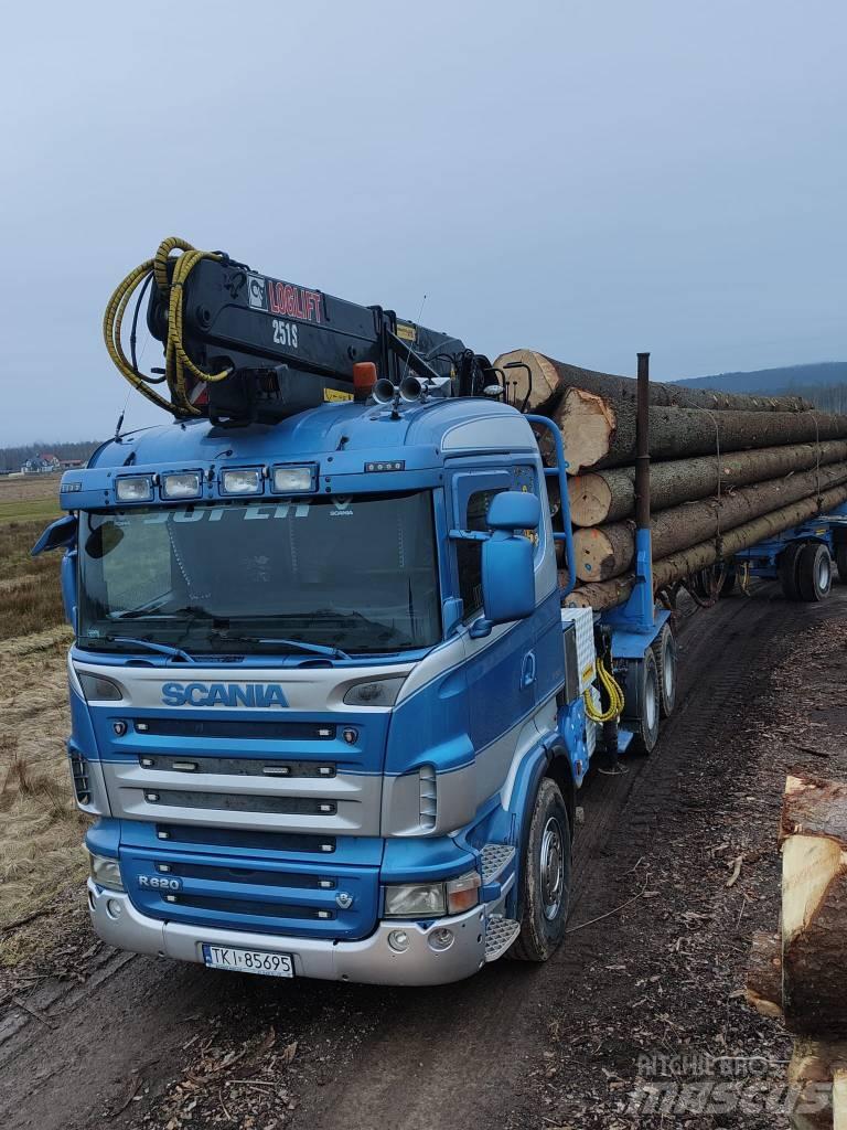 Scania R 620 Holzfahrzeuge