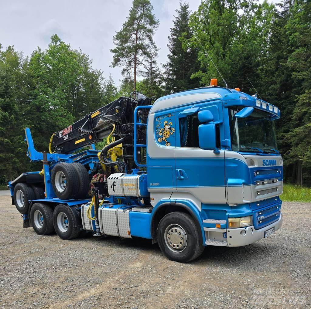 Scania R 620 Holzfahrzeuge