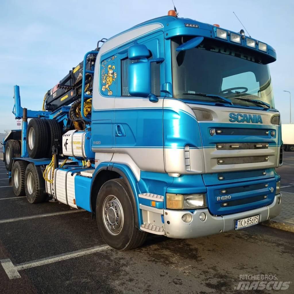 Scania R 620 Holzfahrzeuge