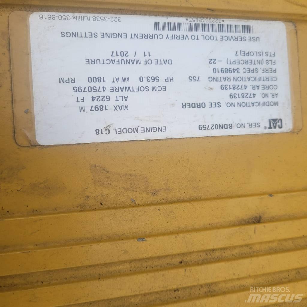 CAT C18 Sonstige Baumaschinen