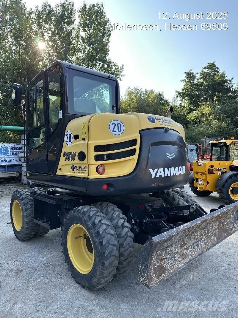 Yanmar B75W Mobilbagger