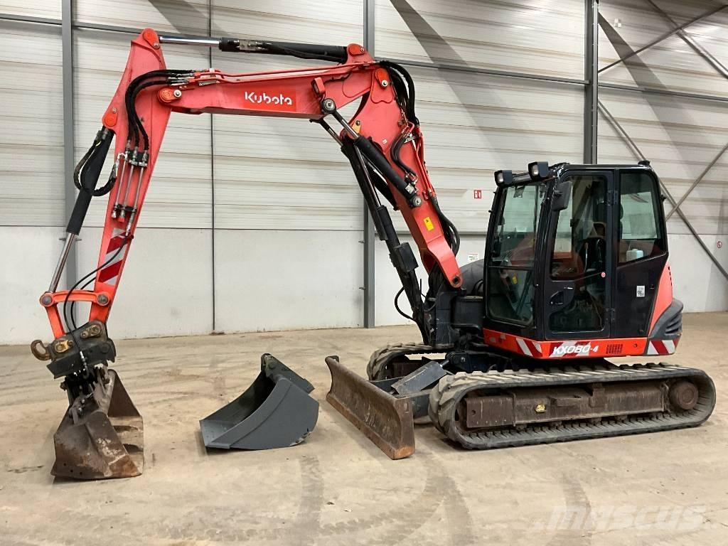 Kubota KX 080-4 Midibagger  7t - 12t