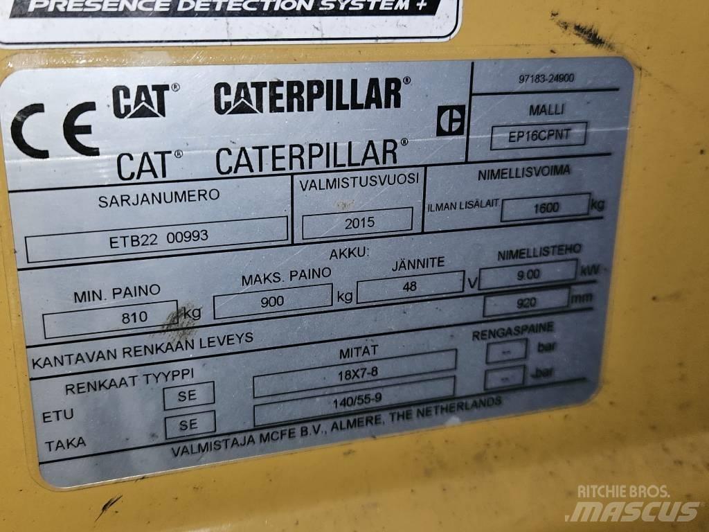 CAT EP16CPNT Elektro Stapler