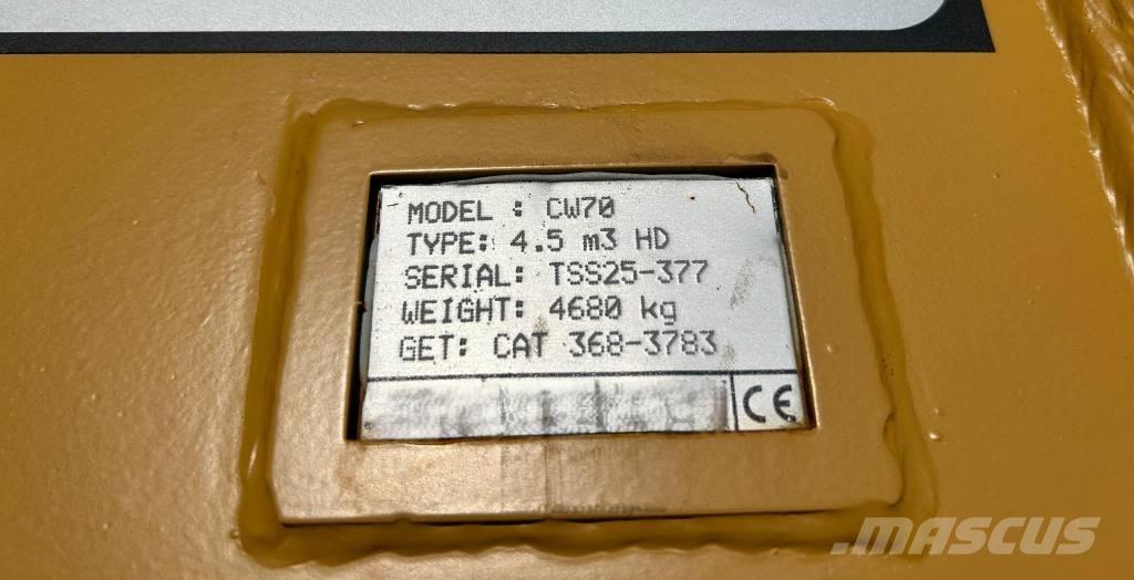  CW 70 Rock Bucket Schaufeln