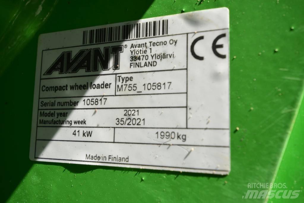 Avant 755 i Minilader