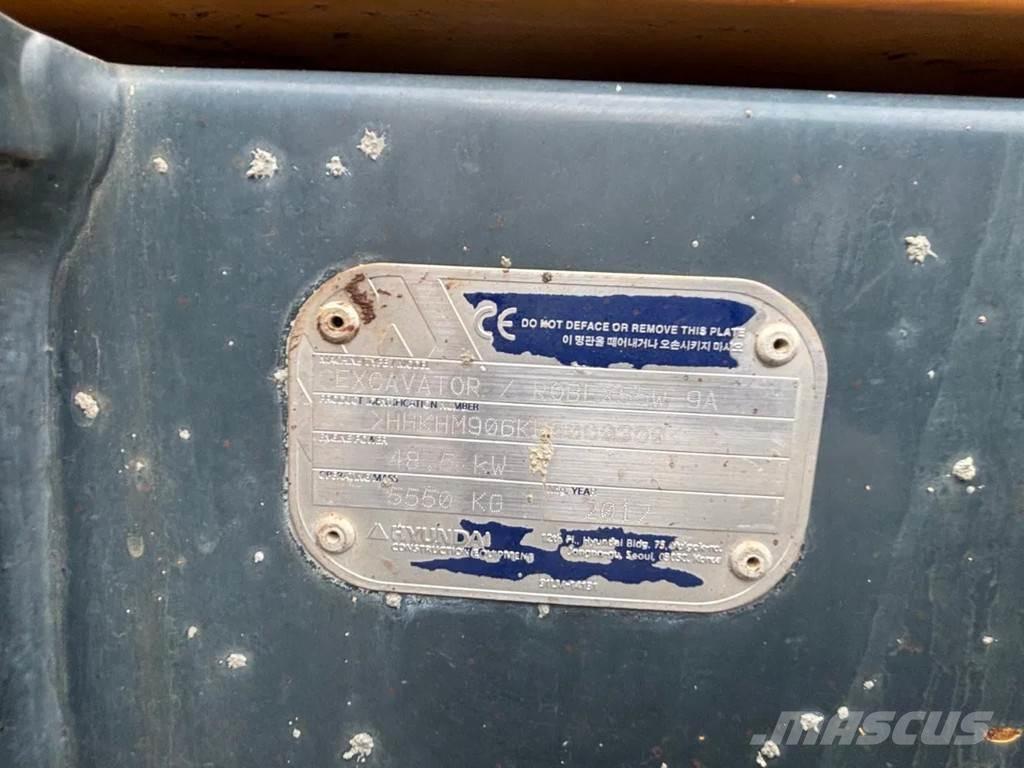 Hyundai R55W-9A Mobilbagger