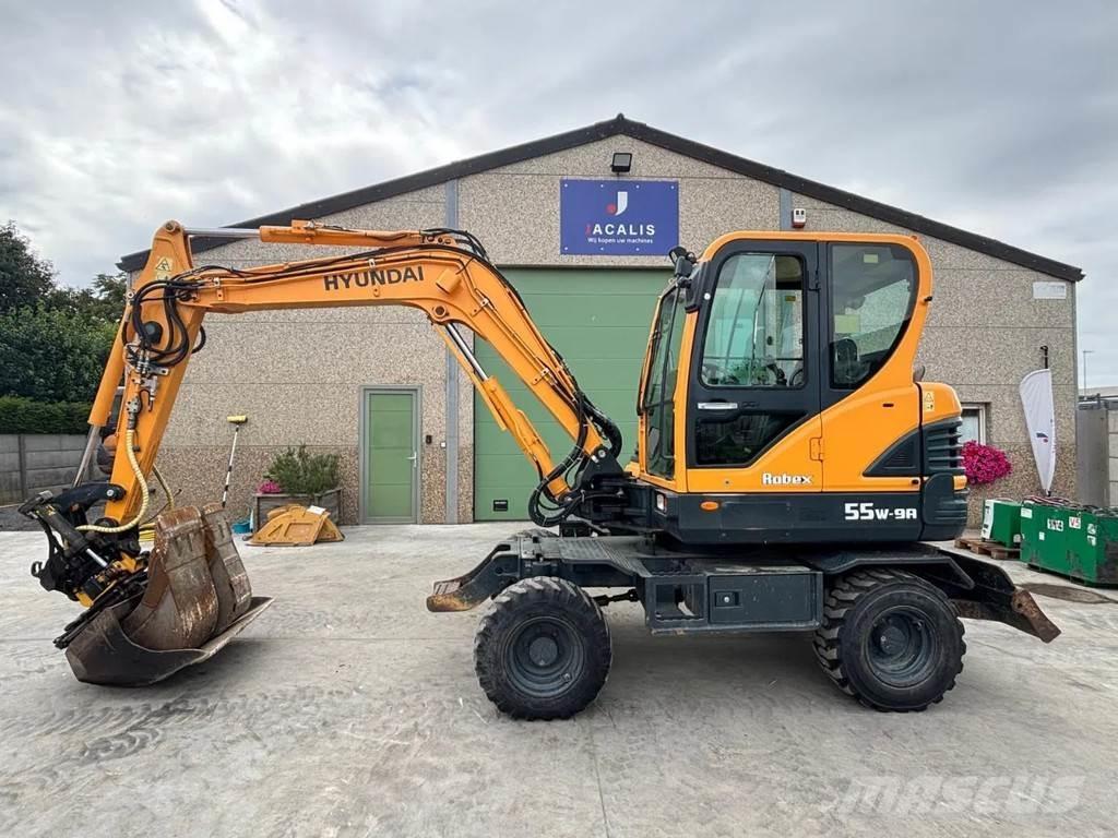 Hyundai R55W-9A Mobilbagger