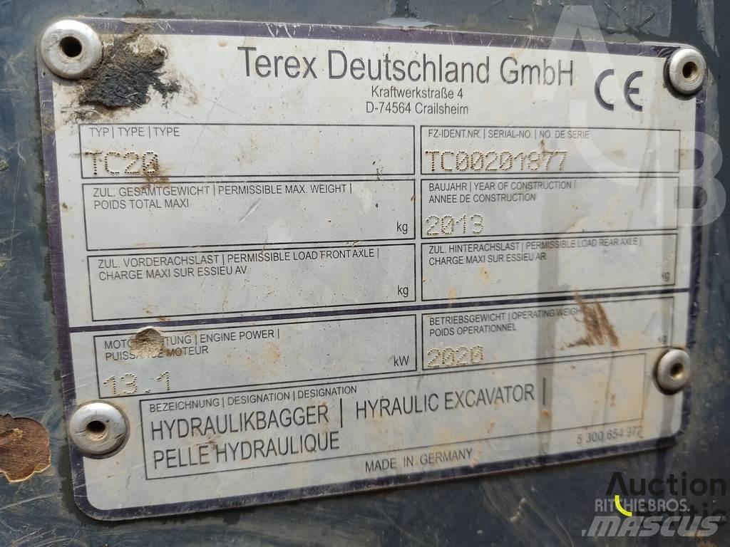 Terex TC 20 Minibagger < 7t