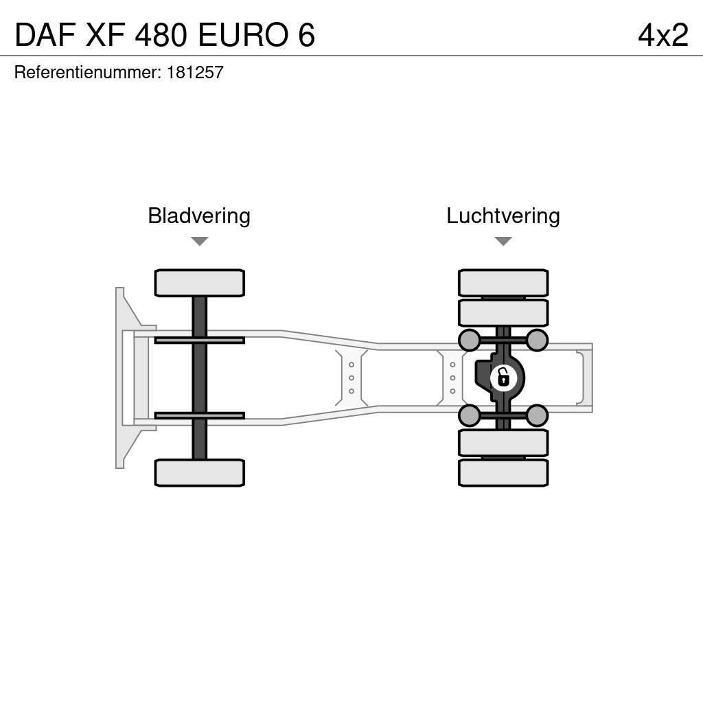 DAF XF 480 EURO 6 Sattelzugmaschinen