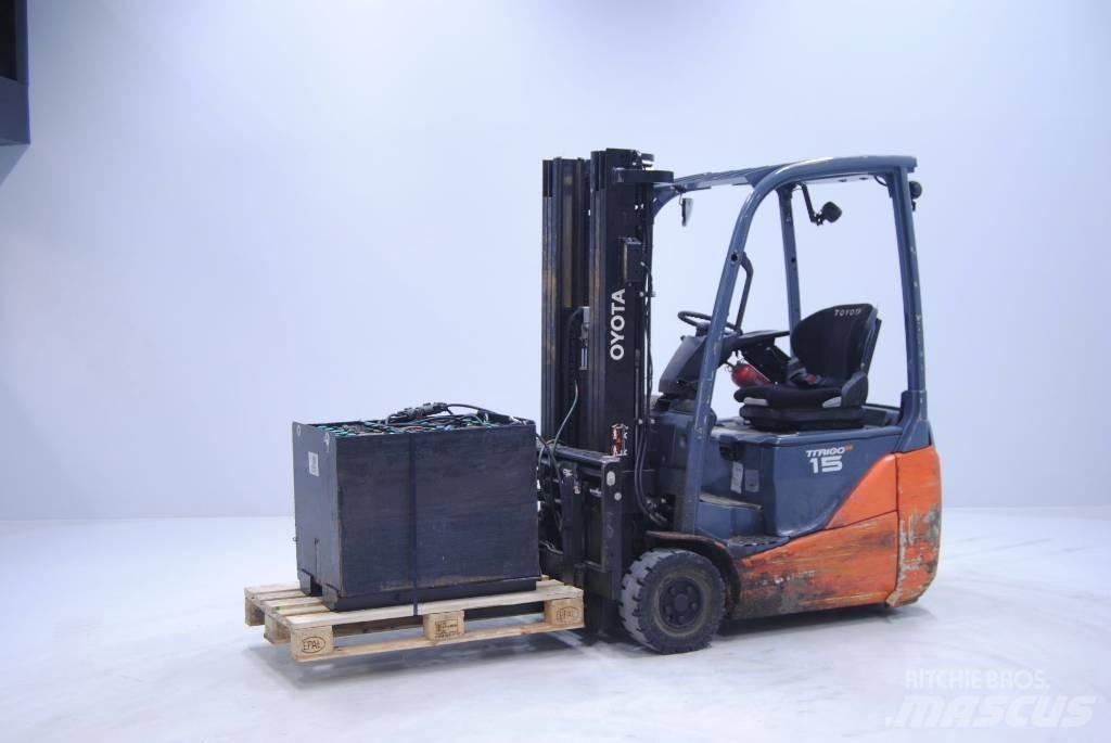 Toyota 8FBE15T Elektro Stapler