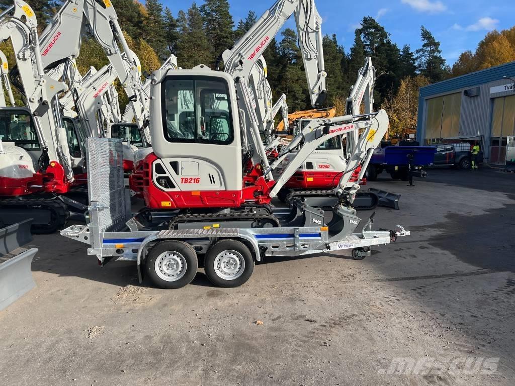 Takeuchi TB 216A Minibagger < 7t