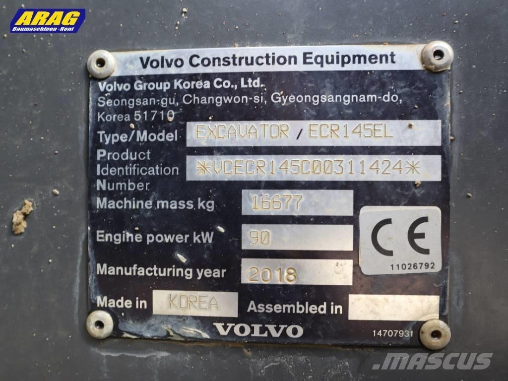 Volvo ECR 145 EL Raupenbagger
