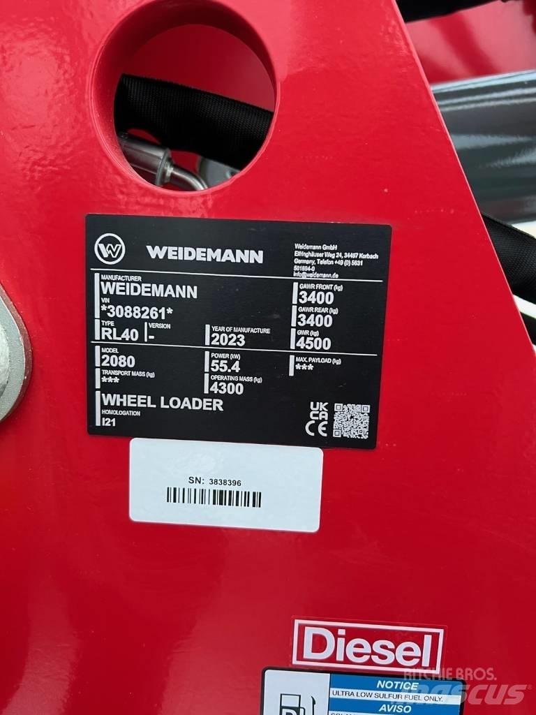 Weidemann 2080 Radlader