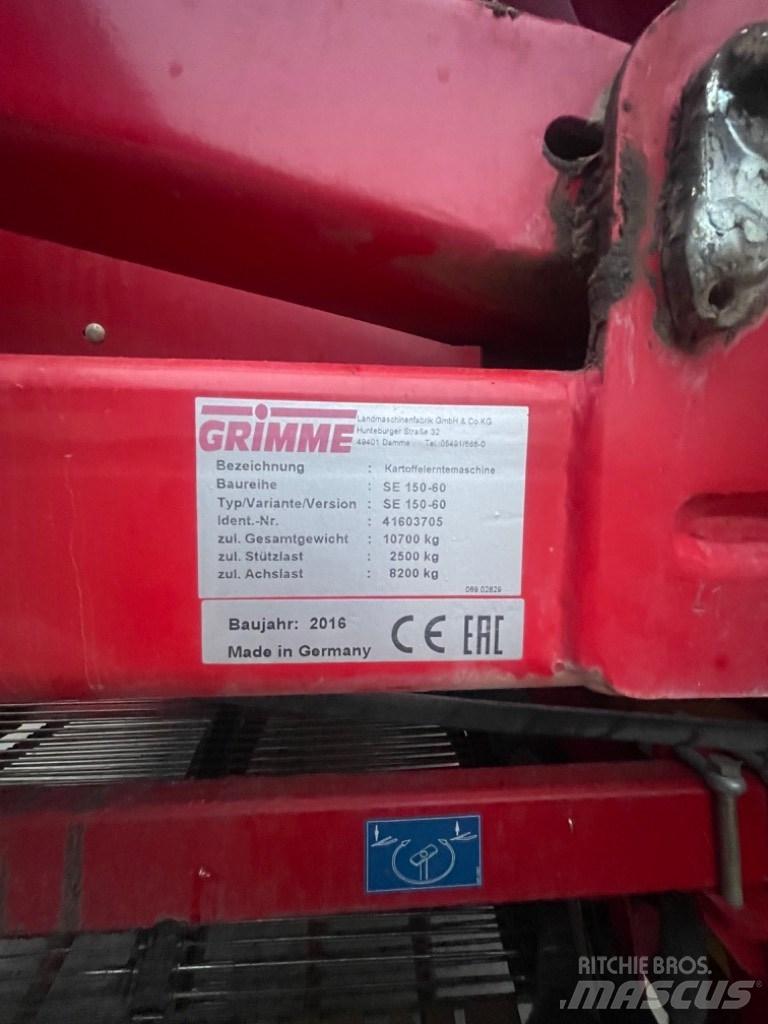 Grimme SE 150-60 Kartoffelvollernter