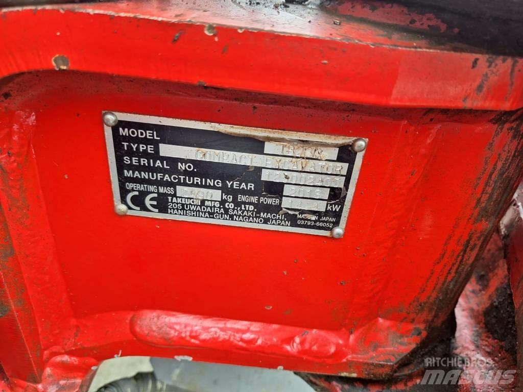 Takeuchi TB23R Minibagger < 7t