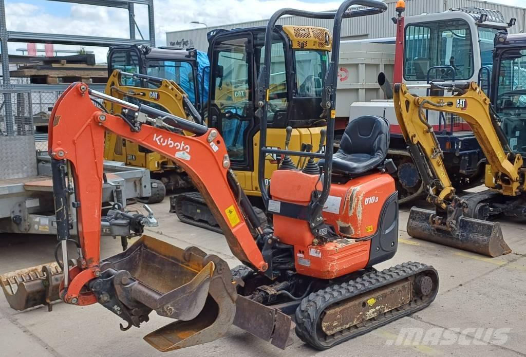 Kubota U 10-3 Minibagger < 7t