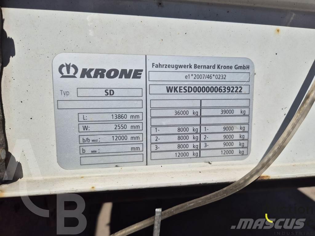 Krone SD Curtainsiderauflieger