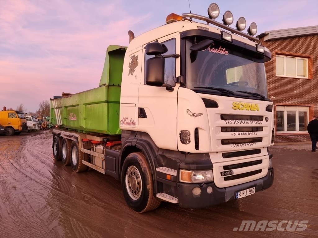 Scania R480 8x4 Kipplader