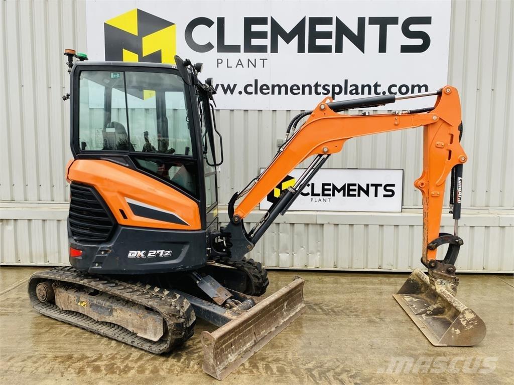 Doosan DX27Z Minibagger < 7t