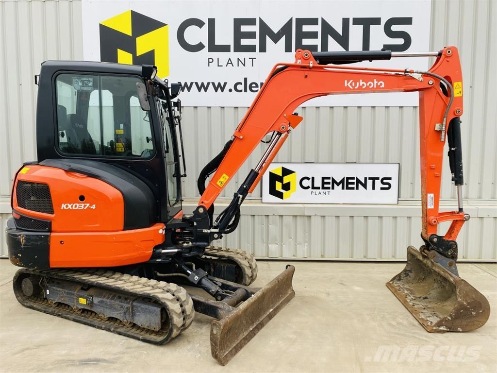 Kubota KX037-4 Minibagger < 7t