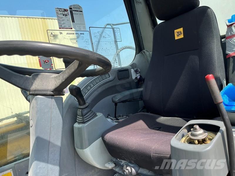 JCB JS200W Materialumschlag