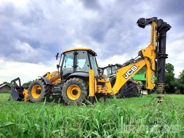 JCB 4CX +Piling Master Baggerlader