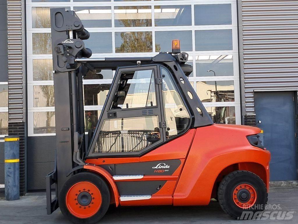 Linde H80D-03/900 Diesel Stapler