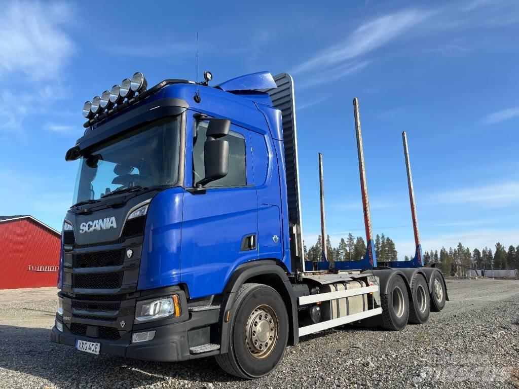 Scania R 650 Holzfahrzeuge