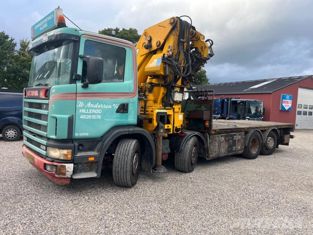 Scania 124 G 420 Kranwagen