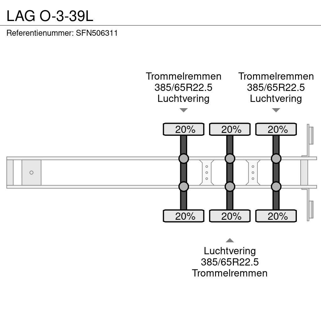 LAG O-3-39L Containerauflieger