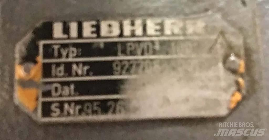 Liebherr LPVD 100 Hydraulik