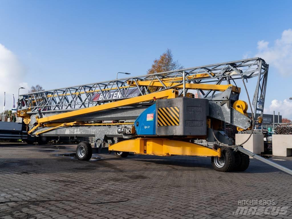 Potain IGO 22 Selbstaufrichtende Krane
