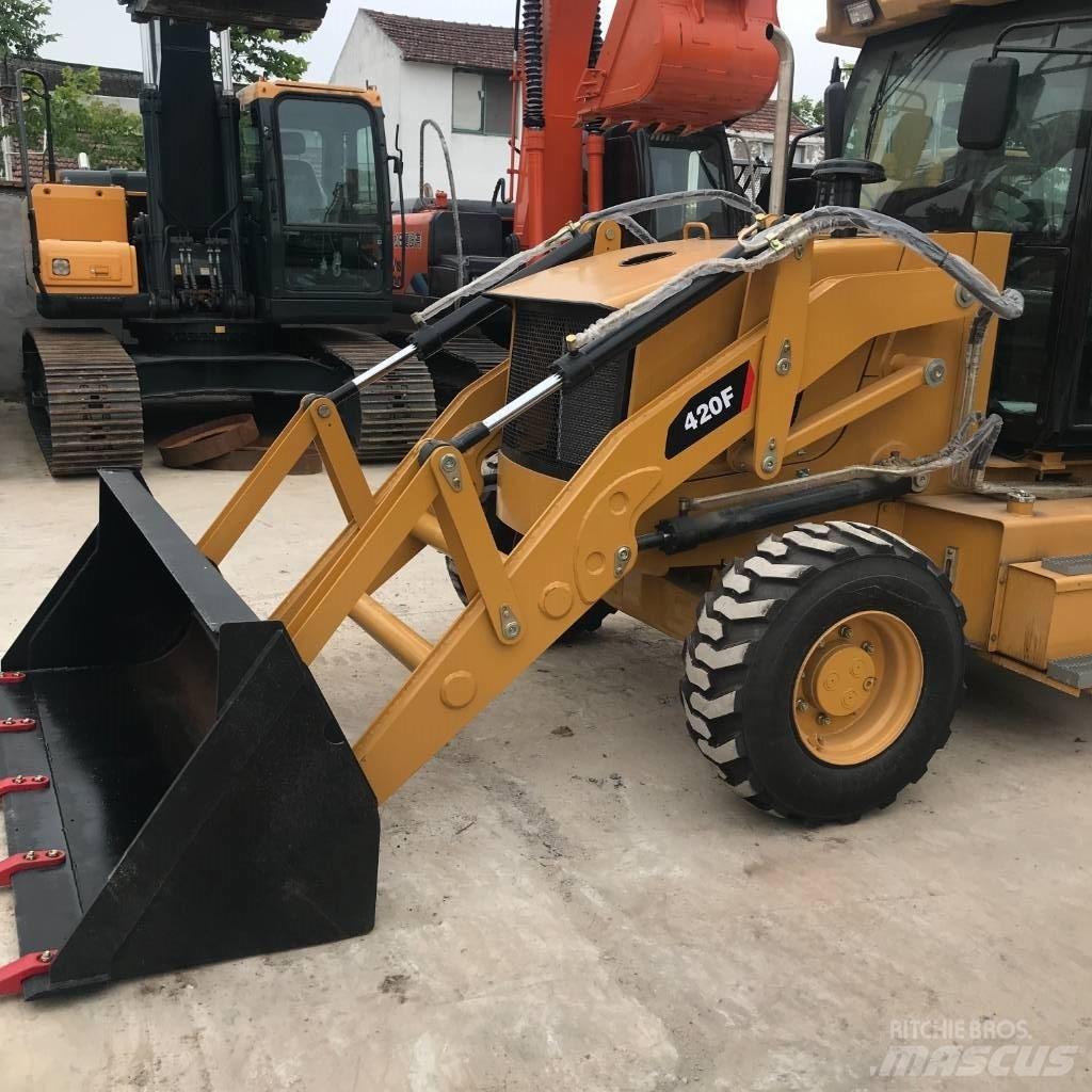 CAT 420 F Baggerlader