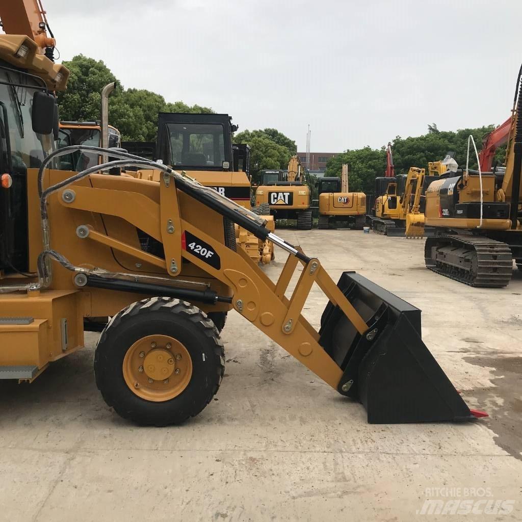 CAT 420 F Baggerlader