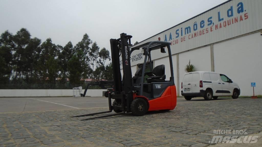 Toyota 8 FB E 15 Elektro Stapler