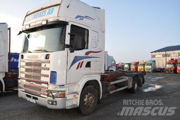 Scania 124 6X2 470 Containerwagen