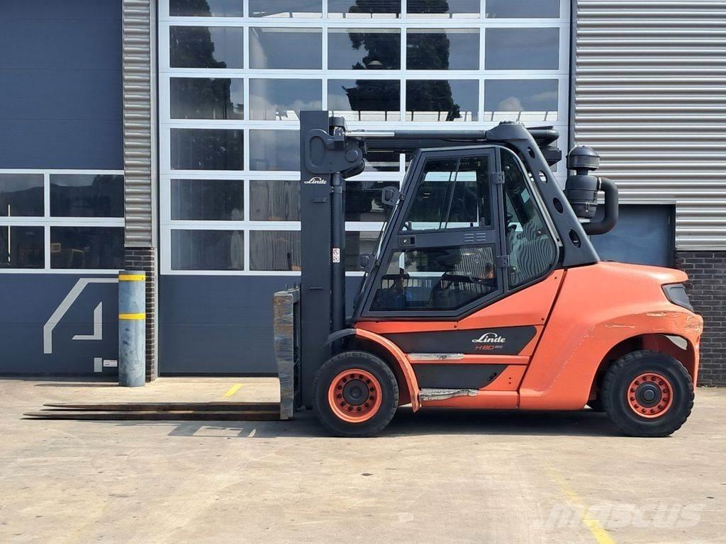 Linde H80D-03/900 Diesel Stapler