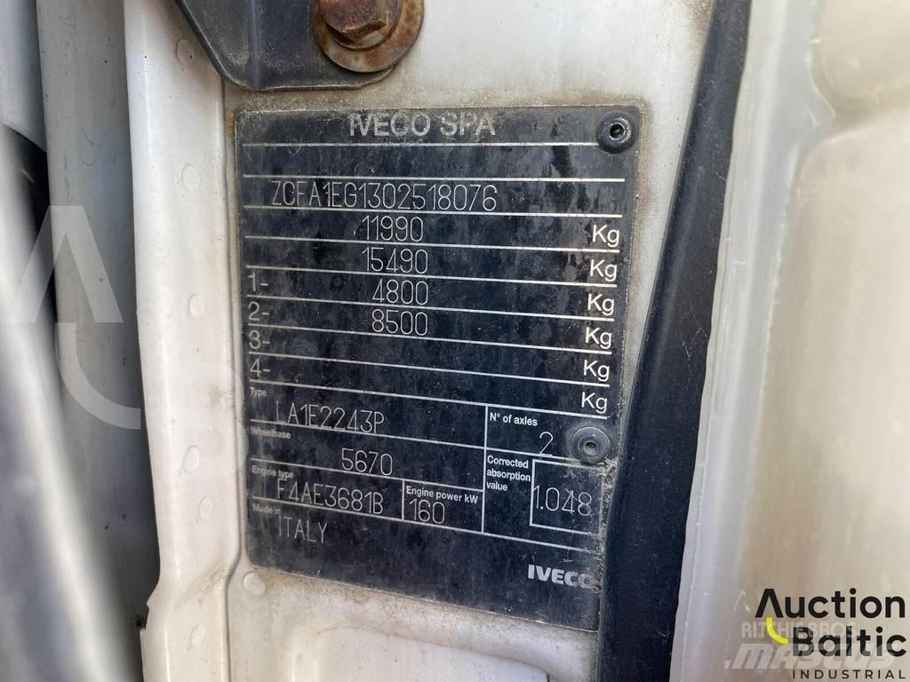 Iveco ML 120E22 Pritschenwagen/Pritschenwagen mit Seitenklappe