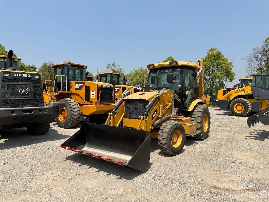 CAT 420F Baggerlader